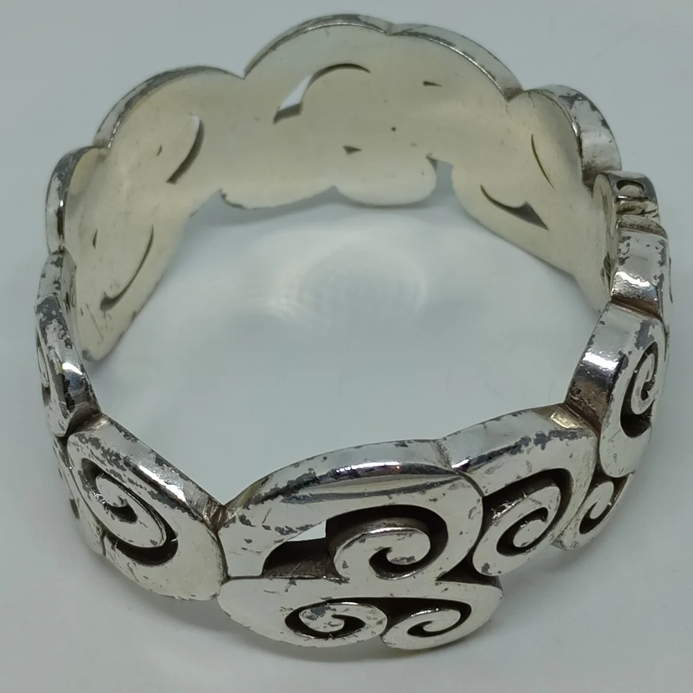 * Brighton Mingle chunky scroll clamper bracelet